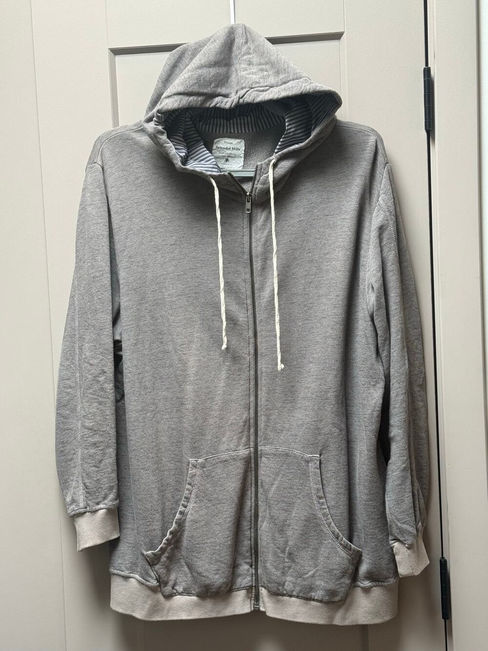 Splendid Men's Men's French Terry Zip Up Hoodie XL